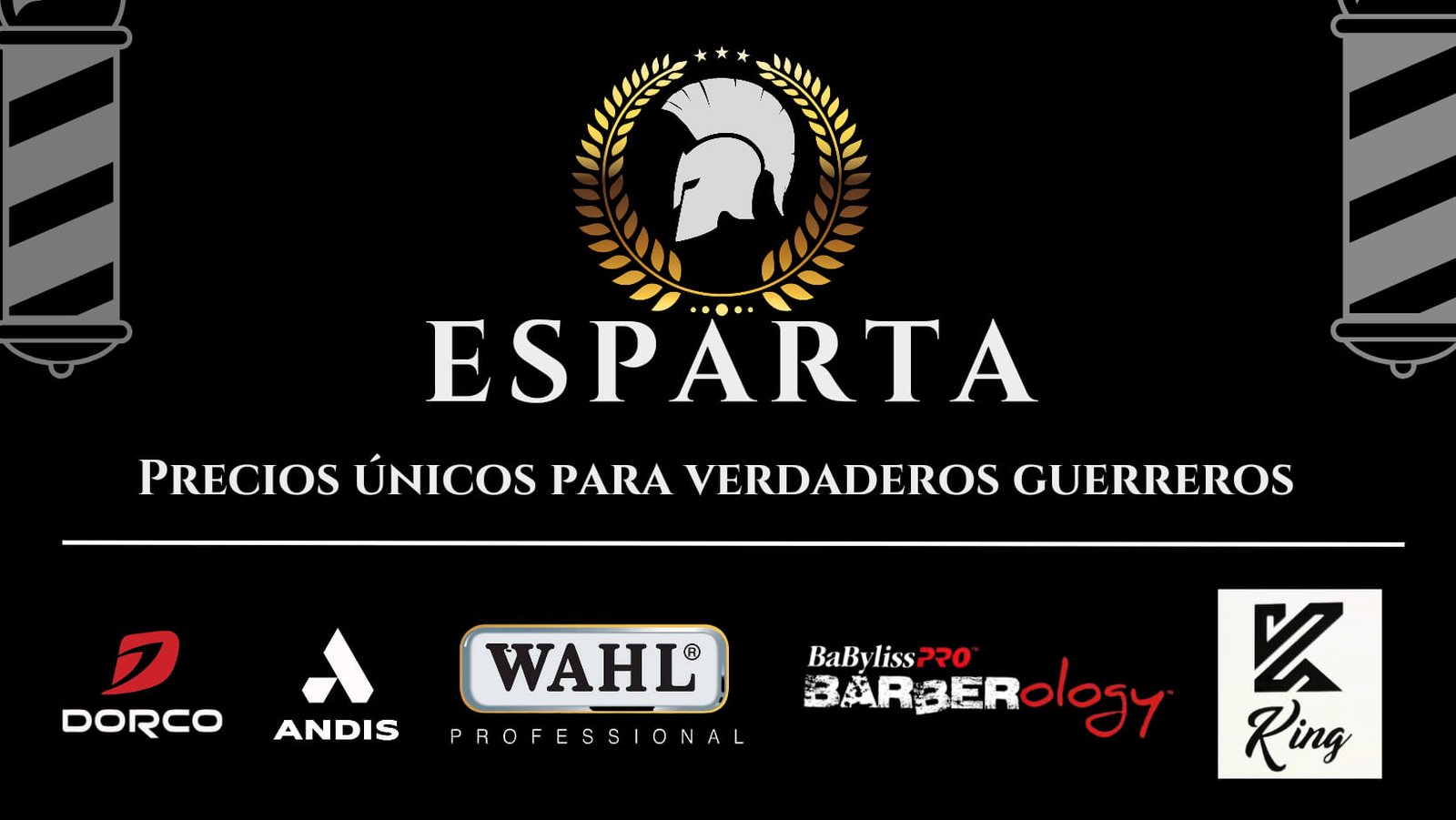 Esparta BarberPro — Equipa tu barbería